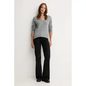 Pulover z dodatkom volne Pepe Jeans siva barva, PL7000001