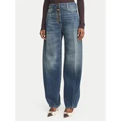 Elisabetta Franchi Golf MK-05B-66E2-V350 Temno rjava Slim Fit