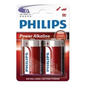 PHILIPS 2x baterija Philips LR20 – alkalna, (20371210)