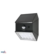 Bemko solarna LED reflektorska svetilka s PIR senzorjem 2,5 W 300 lm IP65 črna BM-C83-SOR-002BL-CCT-PIR