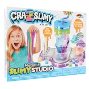Cra-Z-Slimy Slime Factory - kovinske barve