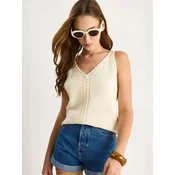 Bianco Lucci Bluza Blusen slonovina