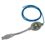Svetleči kabel USB Akasa AK-15-NSBLUSB - moder, 1,8 m