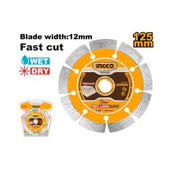 Ingco dmd011251 dijamantski rezni disk 125mm ( DMD011251 )