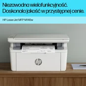HP Multifunkcijska naprava HP m140w brezžična črno-bela, (5000507233)