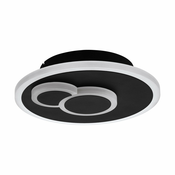 Eglo 30659 - LED plafonsko svetlo CADEGAL LED/7,8W/230V precnik 20 cm crna