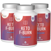 Essentials Keto F-Burn, visok odmerek - vegansko, 180 kapsul