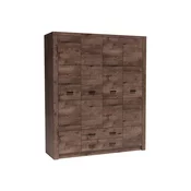 Garderoba Stanton C116 Tamni jasen, 214x178x58cm, Porte guardarobaVrata garderobe: Klasicna vrata