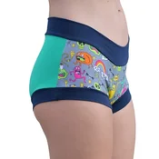 Menstrualne hlačke z dodatno absorpcijo - Monsters (1 kos-različne velikosti)