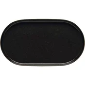 Costa Nova servirni krožnik Notos 36,5 cm, črn, ovalen