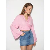 Bianco Lucci Bluza Blusen rosé