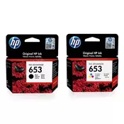 HP komplet kartuš nr.653 (BK + CMY)