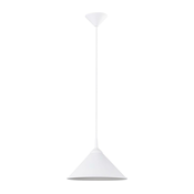 Sollux SL.1325 - Luster na sajli ZUMA 1xE27/15W/230V precnika 30 cm bela