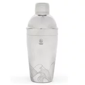Shaker za koktajle MOUNTAINS 500 ml, srebrna, nerjaveče jeklo, Leopold Vienna