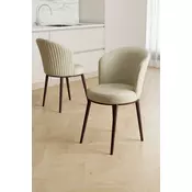 HANAH HOME Set stolica (2 dela) Risa Cream Brown