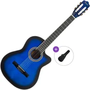 Pasadena PCC-10 Basic SET 4/4 Blue Burst Klasicna gitara