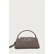Karl Lagerfeld crossbody torbica ženska usnjena K/SIGNATURE