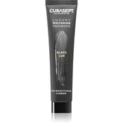 Curasept Black Lux črna belilna zobna pasta z belilnim učinkom 75 ml
