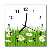 tulup.si Steklena kvadratna ura Daisy 30x30 cm