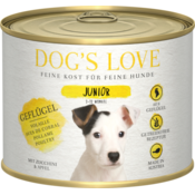 DOGS LOVE Pasja hrana Junior - perutnina - 200 g