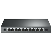 TP-Link TL-SG1210PP Stikalo 6x GLAN/PoE , 2x GLAN/PoE , 1x SFP combo, 124W