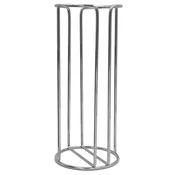 Držalo za toaletni papir CLASSIC, krom - Chrome - 140x320x140 mm - Ridder - 24 - Jeklo - Nosilec toaletnega papirja - Krožni - 140 - 320 - 140 - 14