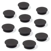 SIGEL 25 mm-es 10 db-os fekete mágneskorong