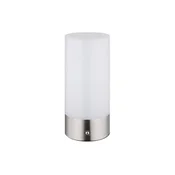 Globo 21040RGB - LED RGB prigušiva dodirna punjiva stona lampa LEX 1,8W/5V 1500 mAh hrom
