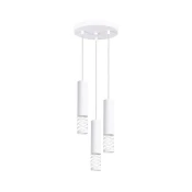 Sollux SL.1689 - Luster na sajli LAMI 3xGU10/10W/230V bela