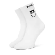Dolge nogavice PINKO Noirvegia 106071 A302 Bela