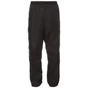 Hlače VAUDE Fluid Full-Zip II, črne (S)