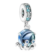 Pandora Očarljiv srebrn obesek Octopus 791694C01