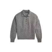 Polo Ralph Lauren Pulover pegasto siva