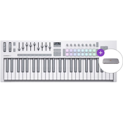 Novation Launchkey 49 MK4 SET MIDI keyboard White