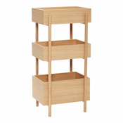Stranska mizica iz masivnega hrasta 34x43 cm Stack – Hübsch