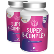 Essentials Super B-complex, visoka doza - veganski, 60 kapsula