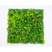 Zeleni zid 3D Wood, 50x50 cm