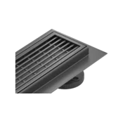 Mexen Flat M33 linearna odtok 90 cm, črna - 1733090-15