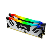 Memorija DDR5 32GB (2x16GB) 7200MT/s Kingston Fury Renegade Silver RGB ...