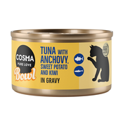 Varčno pakiranje Cosma Bowl 12 x 80 g - Tuna s sardelami
