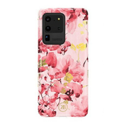 Premium ovitek svetleč v temi Spring za Samsung Galaxy S20 Ultra - pink flower
