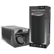 GEMBIRD SPK-BT-LED-08L Gembird Portable Bluetooth LED speaker, 10W, BT, FM, USB, Handsfree, Black