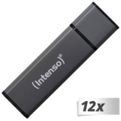 12x1 Intenso Alu Line 16GB USB Stick 2.0 anthrazit