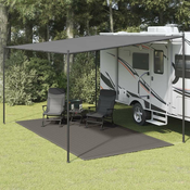 vidaXL Preproga za šotor 250x450 cm antracitna