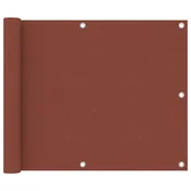 Vidaxl vidaXL Balkonska pregrada iz terakote 75x300 cm oksfordsko blago