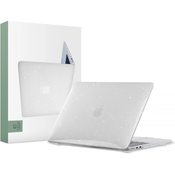 TECH-PROTECT SMARTSHELL MACBOOK AIR 13 2022 GLITTER CLEAR (9589046924095)