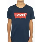 Otroški t-shirt Levis mornarsko modra barva
