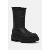 Calvin Klein Jeans Škornji za sneg Flatform Chelsea Boot Padded YW0YW01558 Črna