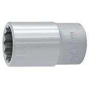 Nasadni dvanaestougaoni kljuc Unior 190/1 12P prihvat 1/2 - 11 mm