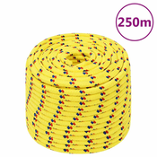 Brodski konop žuti 12 mm 250 m od polipropilena